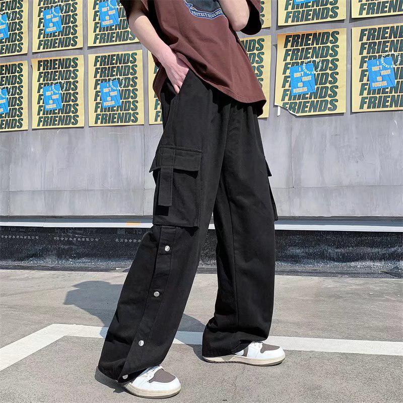 Y2K Wide Leg Cargo Pants