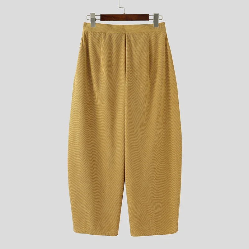 Y2K Wide Leg Corduroy Pants