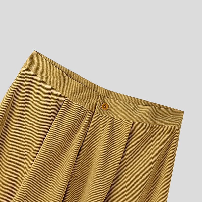 Y2K Wide Leg Corduroy Pants