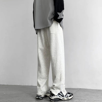 Y2K Zip-Up Leg Sweatpants