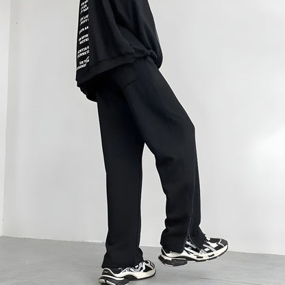Y2K Zip-Up Leg Sweatpants