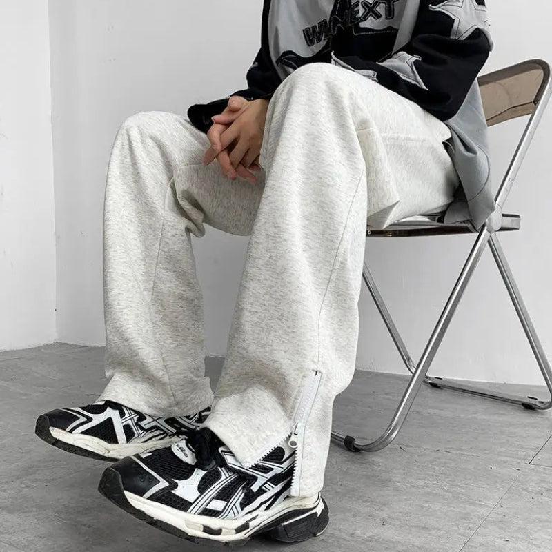 Y2K Zip-Up Leg Sweatpants