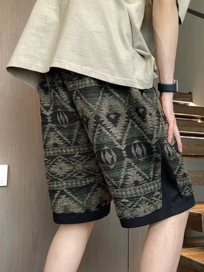 Y2k Vintage Ethnic Shorts