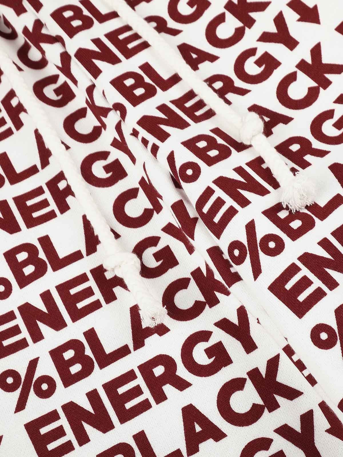 All-Over Letter Graphic Sweatpants; Red / S, Red / M, Red / L, Red / XL