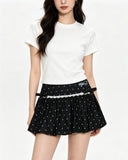 Polka Dot Mini Skirt