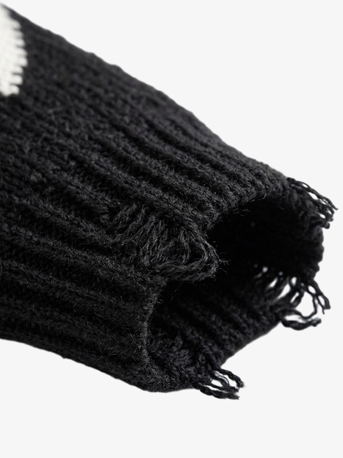 Salt Bones Skull Graphic Knit Sweater; Basic Black / S, Basic Black / M, Basic Black / L, Basic Black / XL, Basic Black / 2XL