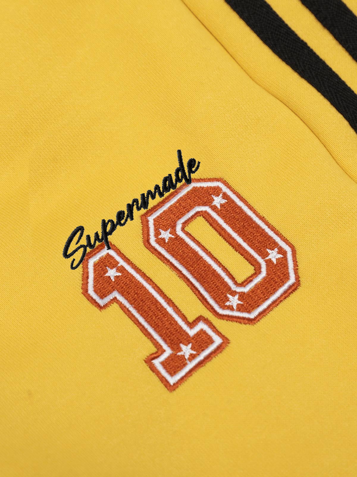 Fleece Vintage Side Stripe Drape Paratrooper Machete Wide Leg Pants - 2488; Yellow / S, Yellow / M, Yellow / L, Yellow / XL, Yellow / 2XL, Yellow / 3XL