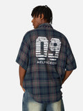 Plaid Tie 09  Graphic Shirt