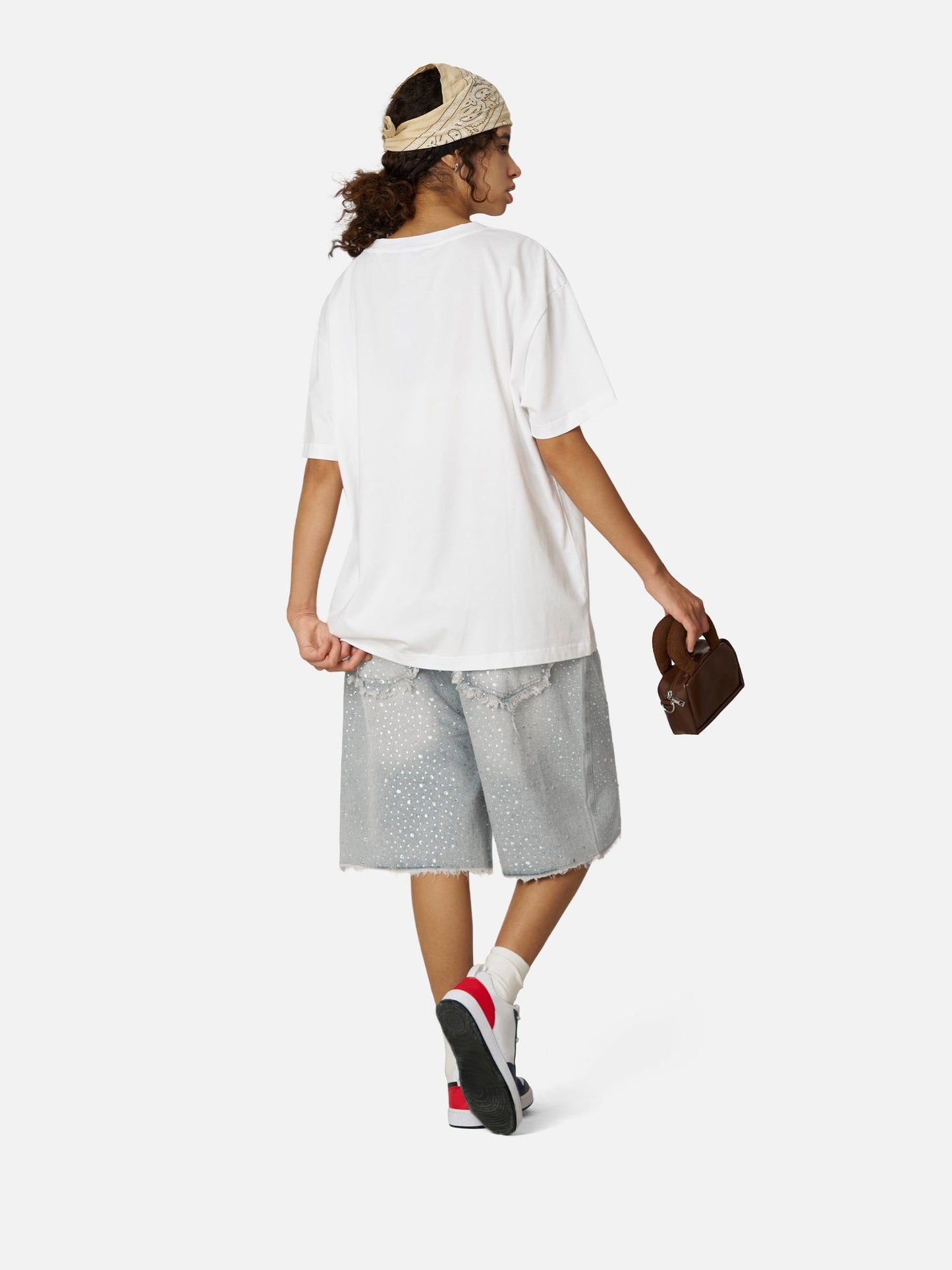 Rhinestone Jorts