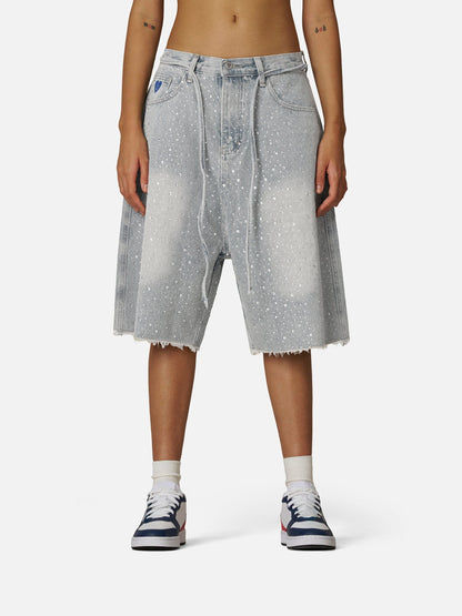 Rhinestone Jorts