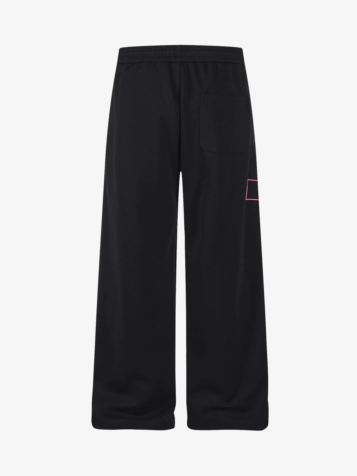 Abstract Line Graphic Wide-Leg Sweatpants