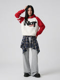 Bold Color-Blocked Hoodie