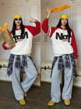 Bold Color-Blocked Hoodie
