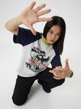 UNAVOWED Graphic Raglan T-Shirt
