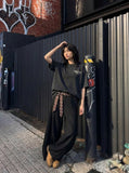 Faded Black Oversized T-Shirt
