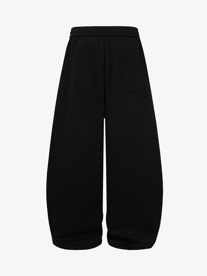Streetwear Side Striped Baggy Sweatpants; Black / M, Black / L, Black / XL, Black / 2XL