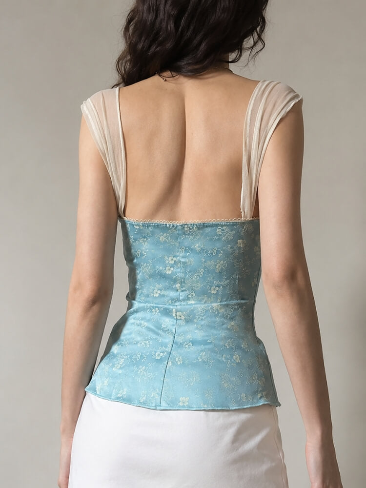 Coquette Ribbon Top