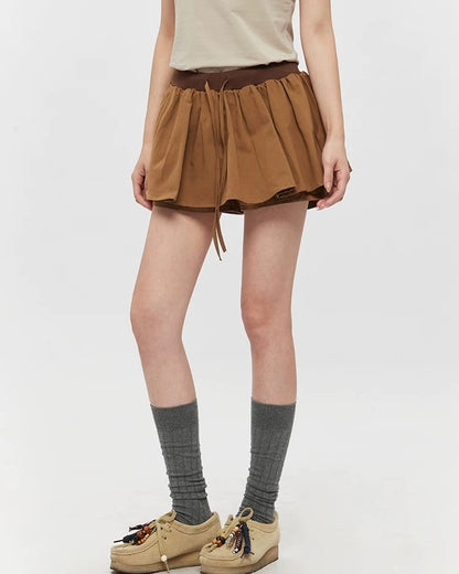 Pleated Skort