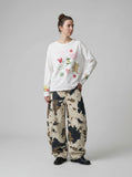 Whimsical Long Sleeve Graphic T-Shirt