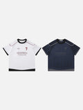 Subtle Star Graphic Layered Jersey Tee
