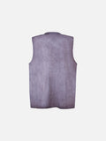 Distressed Dark Silhouette Graphic Tank Top