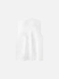 Abstract Bird Watercolor Print Sleeveless Top