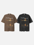 Hiddenstroke Graphic Oversized T-Shirt