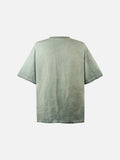 Distressed Heart Graphic Oversized T-Shirt