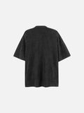Gothic Castle Graphic Oversized T-Shirt