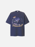Vancarhell Graphic Oversized T-Shirt