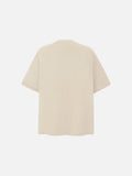 Gold-Embroidered Shield Graphic T-Shirt