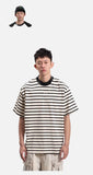 Bold Stripe Relaxed-Fit T-Shirt