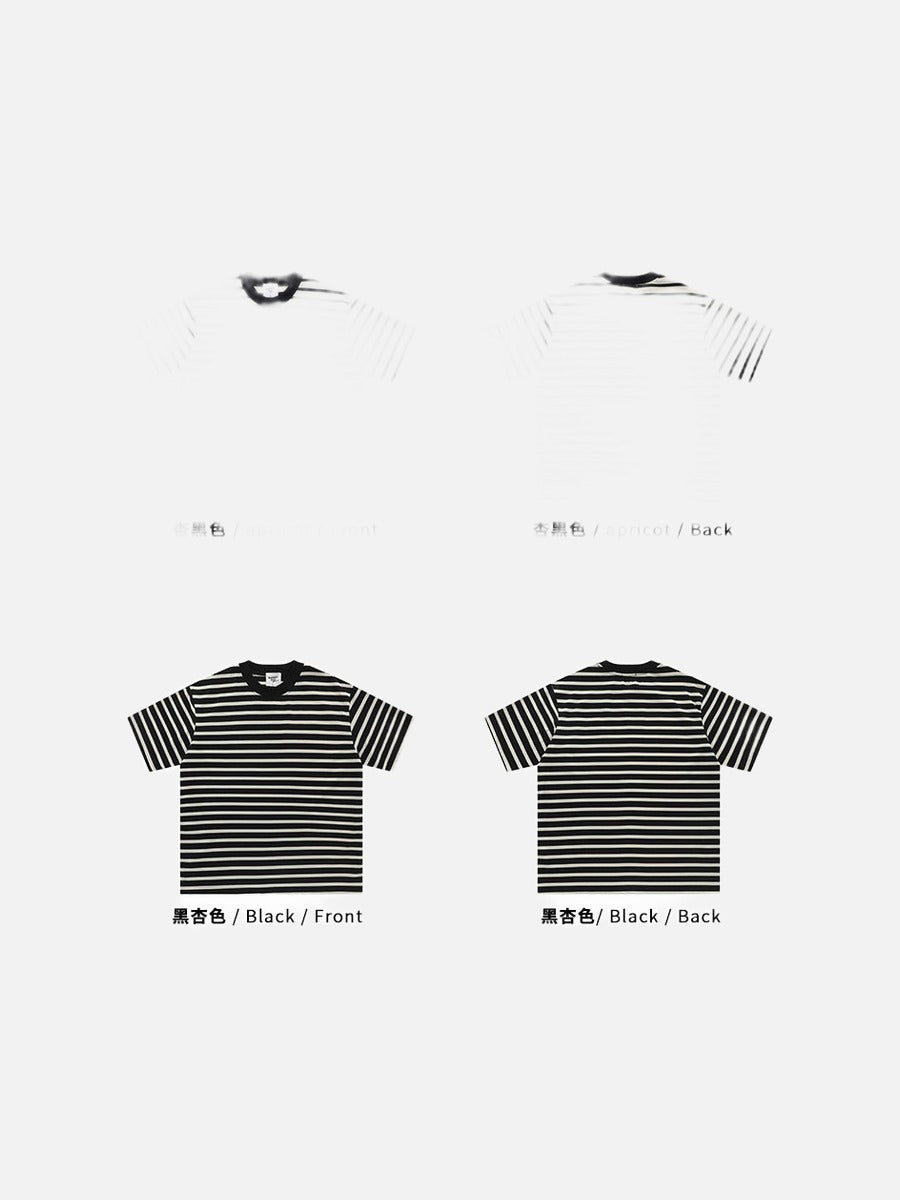 Bold Stripe Relaxed-Fit T-Shirt