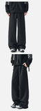 Unisex Wide-Leg Sweatpants - Casual Style