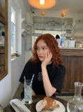 DAXUEN Short-sleeve oversized t-shirt with graphic design — model photo