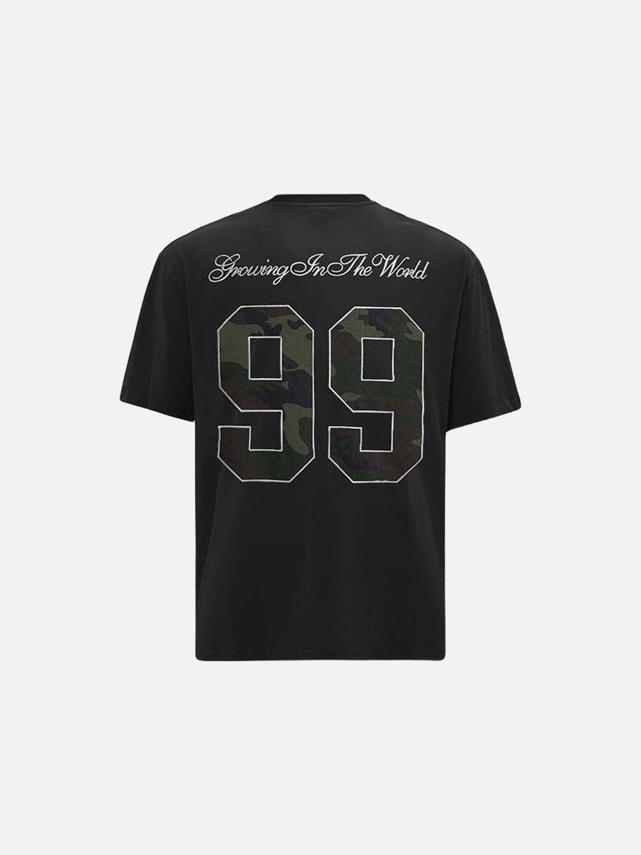 DAXUEN Short-sleeve oversized t-shirt with graphic design