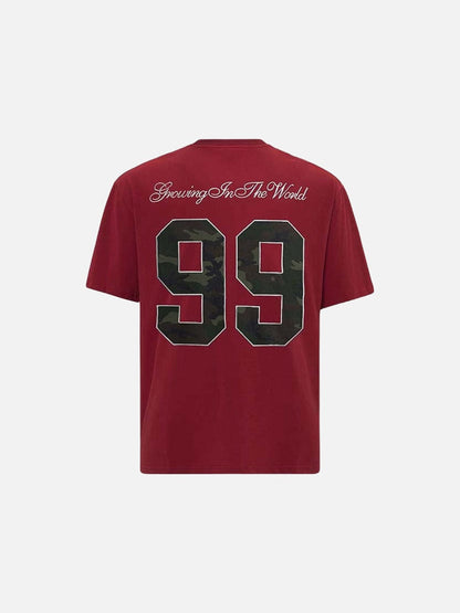 DAXUEN Short-sleeve oversized t-shirt with graphic design