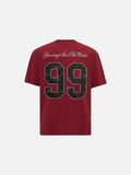 DAXUEN Short-sleeve oversized t-shirt with graphic design