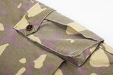 DAXUEN greenish-beige abstract camouflage wide-leg cargo pants