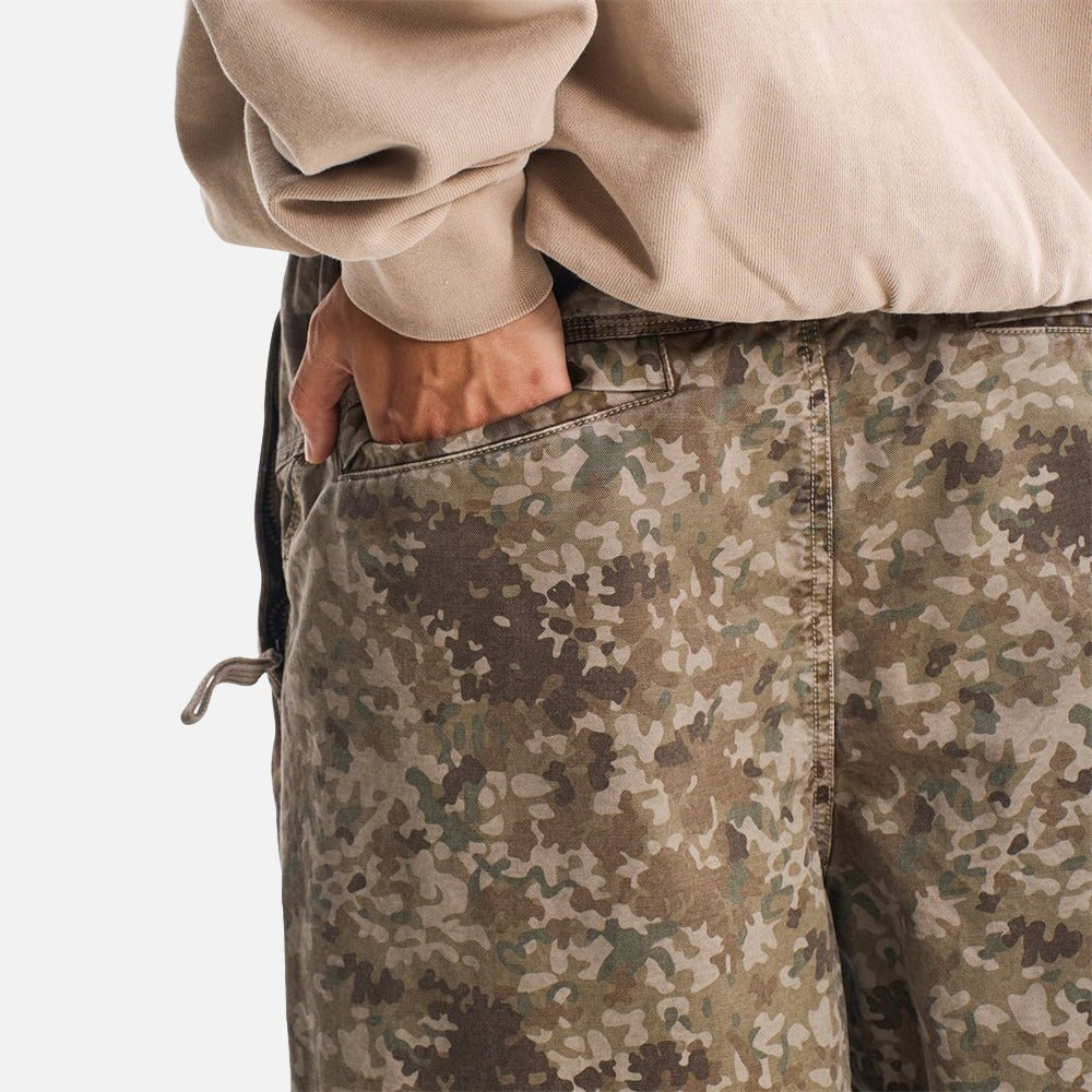 DAXUEN Loose-fitting wide-leg camouflage trousers