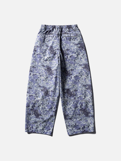 DAXUEN Loose-fitting wide-leg camouflage trousers