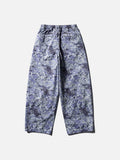 DAXUEN Loose-fitting wide-leg camouflage trousers