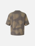 DAXUEN Oversized graphic t-shirt with abstract designs