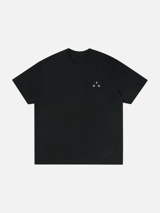 Abstract Graphic Contrast T-Shirt