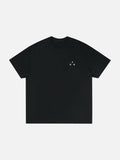 Abstract Graphic Contrast T-Shirt