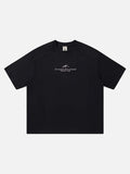 DAXUEN Abstract graphic crew neck t-shirt