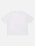 DAXUEN Abstract graphic crew neck t-shirt