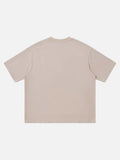 DAXUEN Abstract graphic crew neck t-shirt