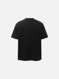 DAXUEN Abstract graphic paint splash short-sleeved T-shirt
