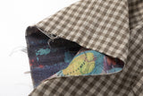 DAXUEN multi-color abstract graphic reversible button-up shirt